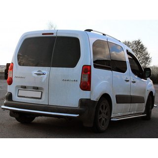 Zadní ochranný rám AK002 (nerez) Peugeot Partner Tepee 2008–2018 fotografie 1