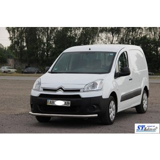 Přední ochranný rám ST008 (nerez) Citroen Berlingo 2008–2018 fotografie 3
