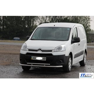 Přední ochranný rám ST016 (nerez) Citroen Berlingo 2008–2018 fotografie 2