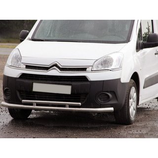 Přední ochranný rám ST016 (nerez) Citroen Berlingo 2008–2018 fotografie 1