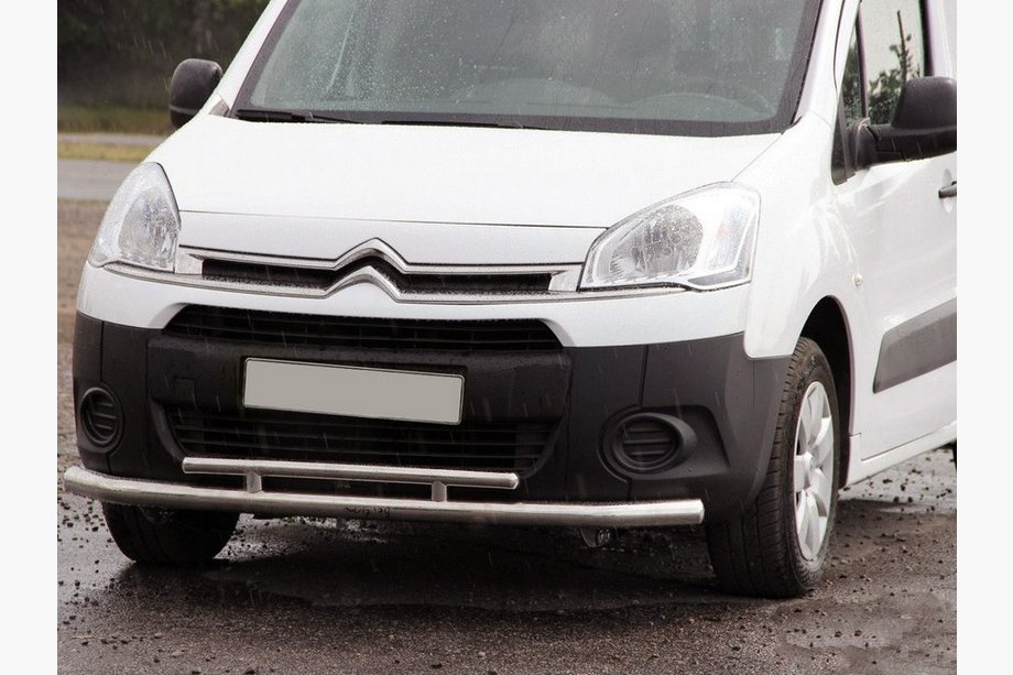 Peugeot Partner Tepee 2008–2018 Přední ochranný rám ST016 (nerez) 51/42 mm Image