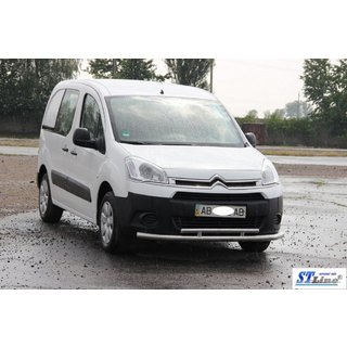 Přední ochranný rám ST016 (nerez) Citroen Berlingo 2008–2018 fotografie 3