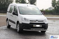 Peugeot Partner Tepee 2008–2018 Přední ochranný rám ST016 (nerez) 51/42 mm fotografie 3
