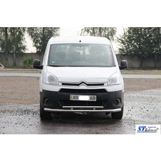 Přední ochranný rám ST016 (nerez) Citroen Berlingo 2008–2018 fotografie 4
