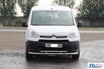 Peugeot Partner Tepee 2008–2018 Přední ochranný rám ST016 (nerez) 51/42 mm fotografie 4