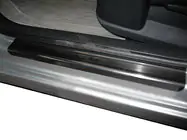Citroen C-4 Picasso 2006–2013 Nerezové kryty prahů Nataniko Premium (4 ks) fotografie 1
