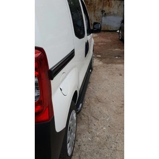 Boční nášlapy Rainbow Black (2 ks, hliníkový profil) Citroen Nemo 2007–2017 fotografie 3