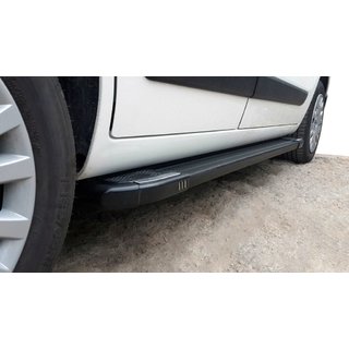 Boční nášlapy Rainbow Black (2 ks, hliníkový profil) Citroen Nemo 2007–2017 fotografie 2