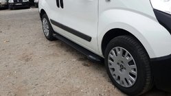 Citroen Nemo 2007–2017 Boční nášlapy Rainbow Black (2 ks, hliníkový profil) fotografie 5