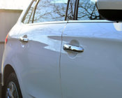 Citroen C-4 2010–2018 Chromové kryty klik dveří (4 ks, nerez) fotografie 6