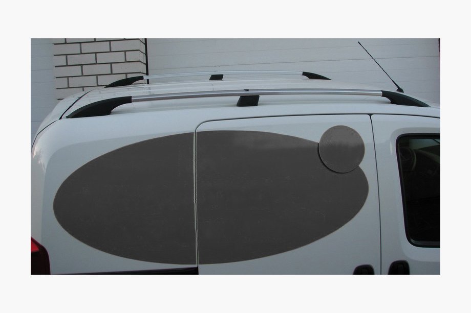 Fiat Fiorino/Qubo 2008–2024 Střešní ližiny – chrom Image