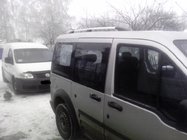 Ford Connect 2002–2006 Chromované střešní ližiny fotografie 4