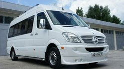 Mercedes Sprinter W906 2006–2018 Nástavec předního nárazníku pro 4 světlomety (2006-2013) fotografie 3