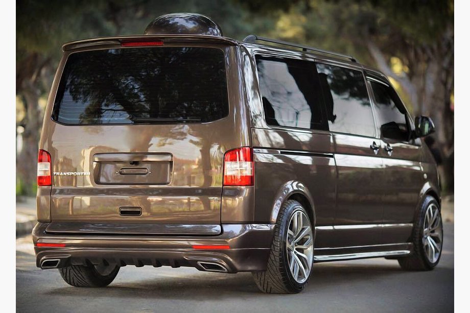 Volkswagen T5 Multivan 2003–2010 Difuzor zadního nárazníku Sport 2 (k lakování) Image