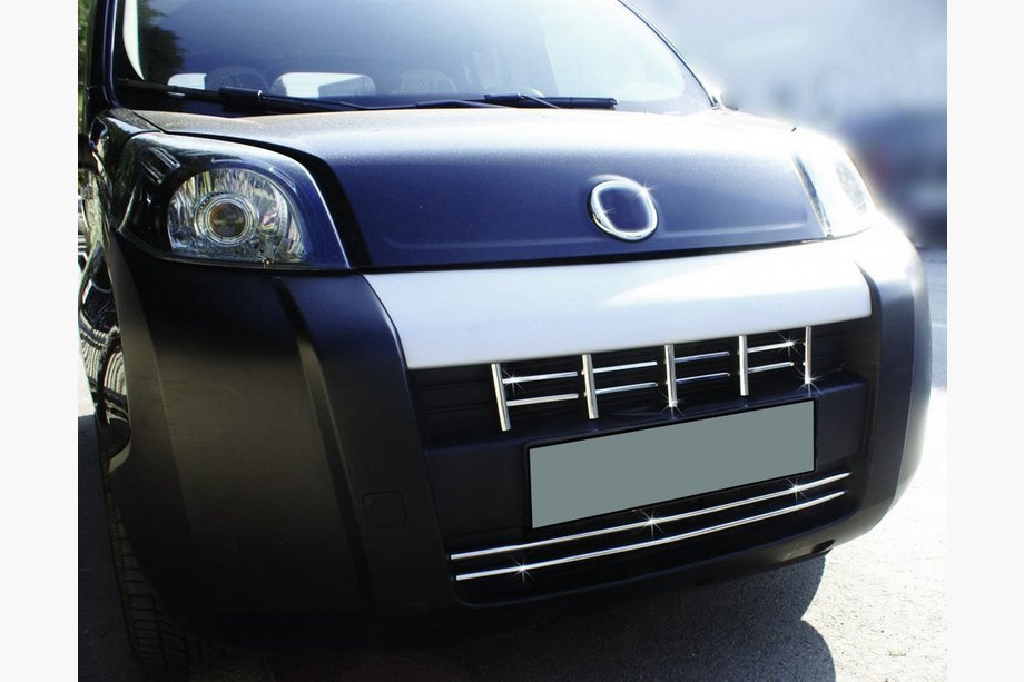 Citroen Nemo 2007–2017 Nerezové lišty na masku chladiče (15 ks) Carmos - turecká ocel Image