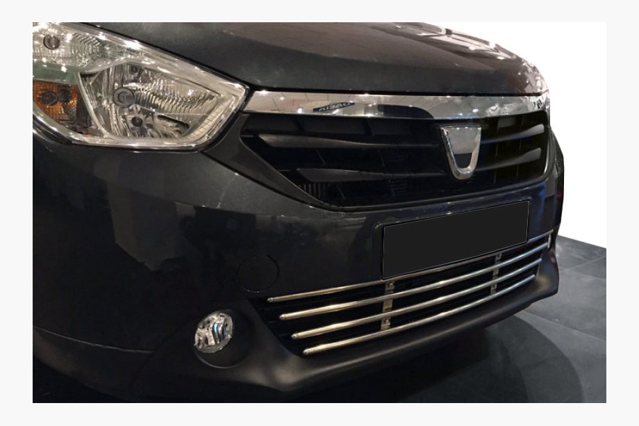 Renault Lodgy 2013–2022 Mřížka do nárazníku (nerez) Image