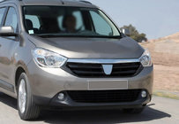 Dacia Dokker 2013–2022 Lišta nad maskou chladiče (nerez) fotografie 1