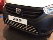 Dacia Dokker 2013–2022 Mřížka do nárazníku (nerez) fotografie 4