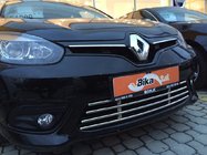 Renault Fluence 2009–2016 Celistvá mřížka do nárazníku (2013-2016, nerez) fotografie 5
