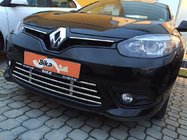 Renault Fluence 2009–2016 Celistvá mřížka do nárazníku (2013-2016, nerez) fotografie 6