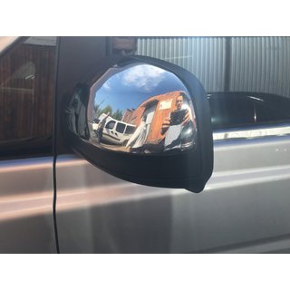 Chromové kryty zpětných zrcátek VITO 2010-2014 (2 ks) Mercedes Viano 2004–2014 fotografie 3
