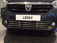 Dacia Lodgy 2012–2022 Mřížka do nárazníku (nerez) fotografie 9