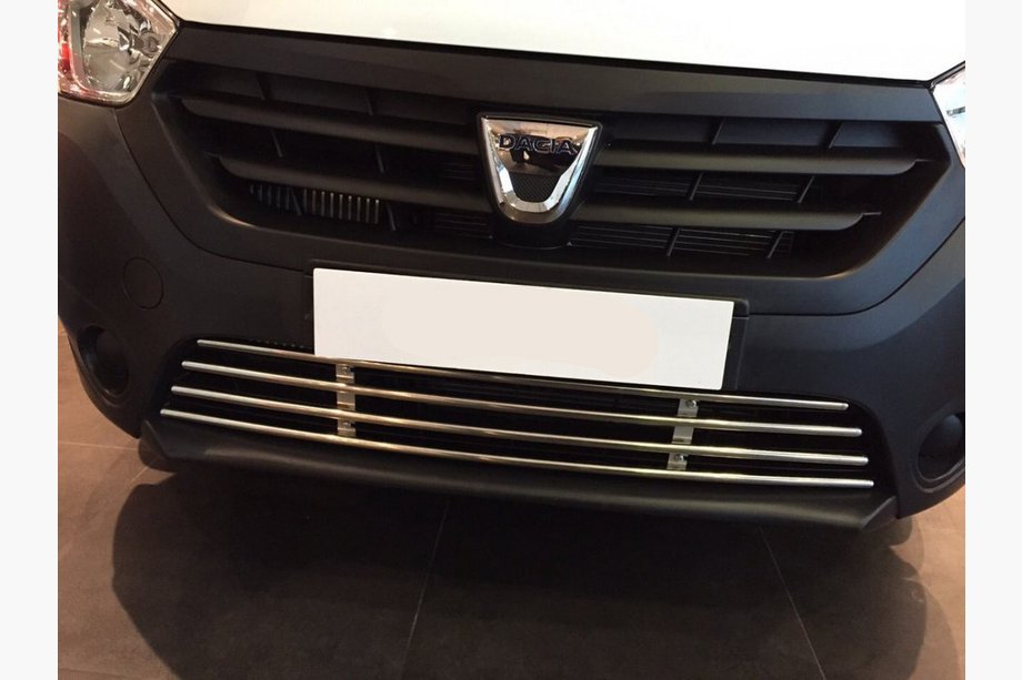 Dacia Dokker 2013–2022 Mřížka do nárazníku (nerez) Image