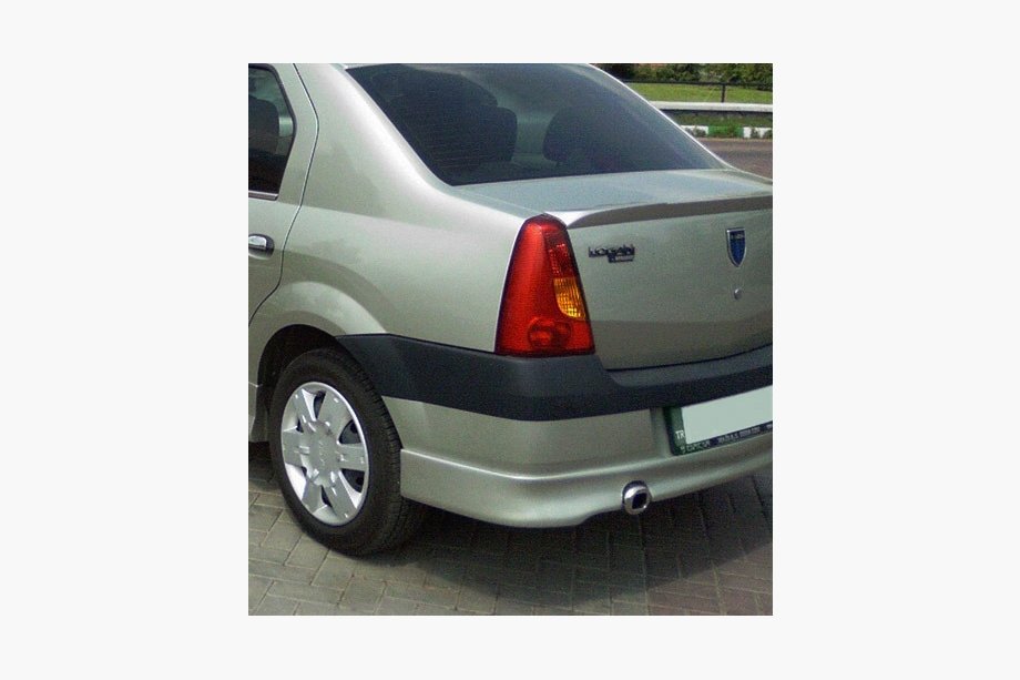 Dacia Logan I 2005–2008 Zadní nárazník (kryt, k lakování) Image