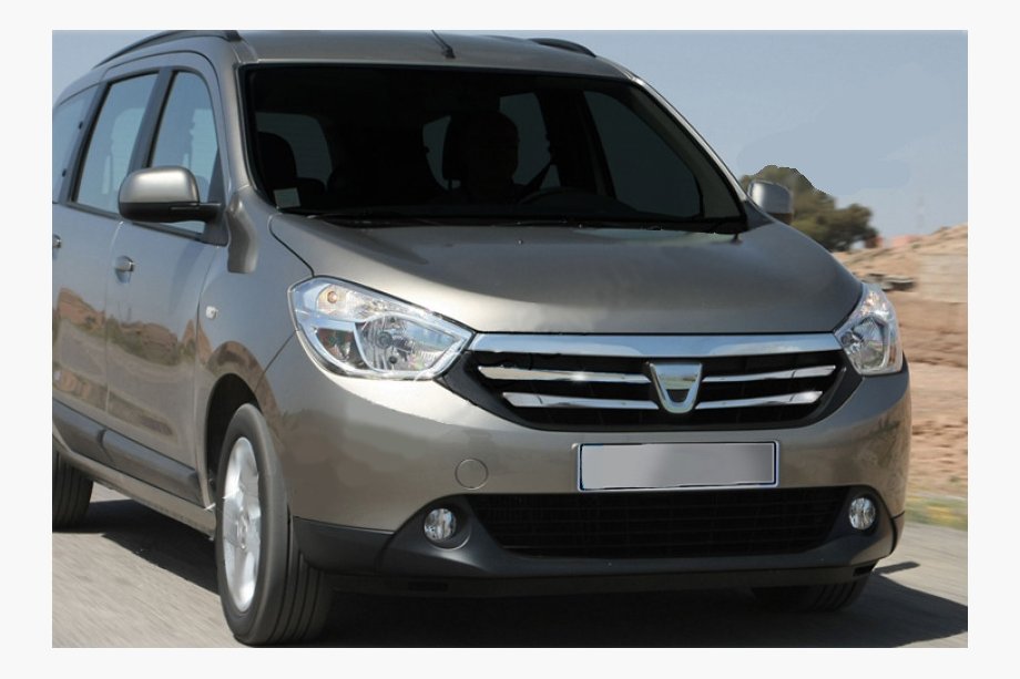 Renault Lodgy 2013–2022 Nerezové lišty na masku chladiče (4 ks) Image