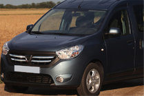 Renault Dokker 2013–2022 Lišty na masku chladiče (4 proužky, nerez) fotografie 1