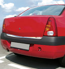 Renault Logan I 2008–2013 Nerezová lišta spodní hrany víka kufru fotografie 1