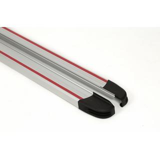 Boční prahy Maya Red-Grey (2 ks, hliník) fotografie 2