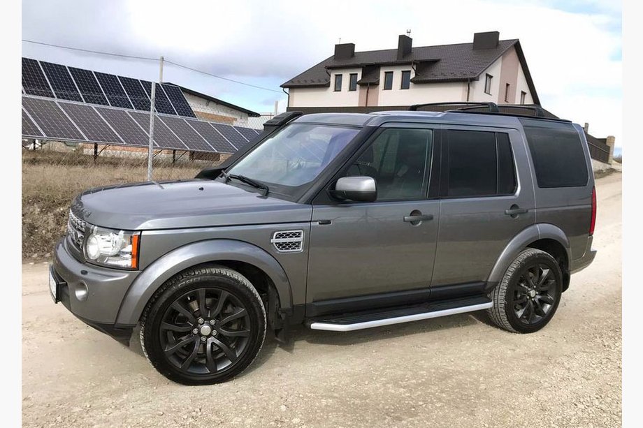 Land Rover Discovery IV 2009–2017 Originální boční nášlapy (2 ks, hliník) Image