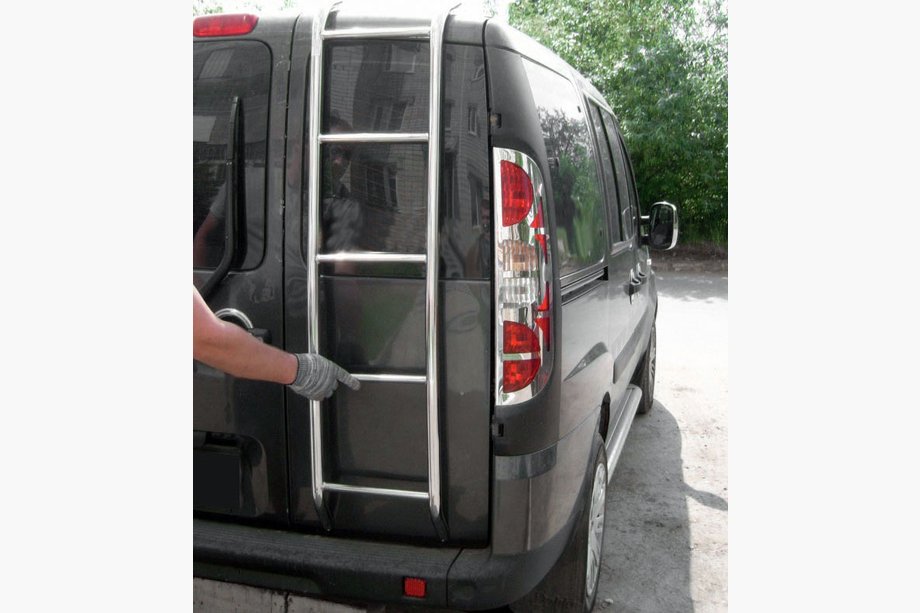 Fiat Doblo I 2001–2005 Boční nášlapy (nerez) Image