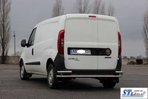 Opel Combo 2012–2018 Zadní nerezový rám AK005/2 – dvojitý fotografie 5