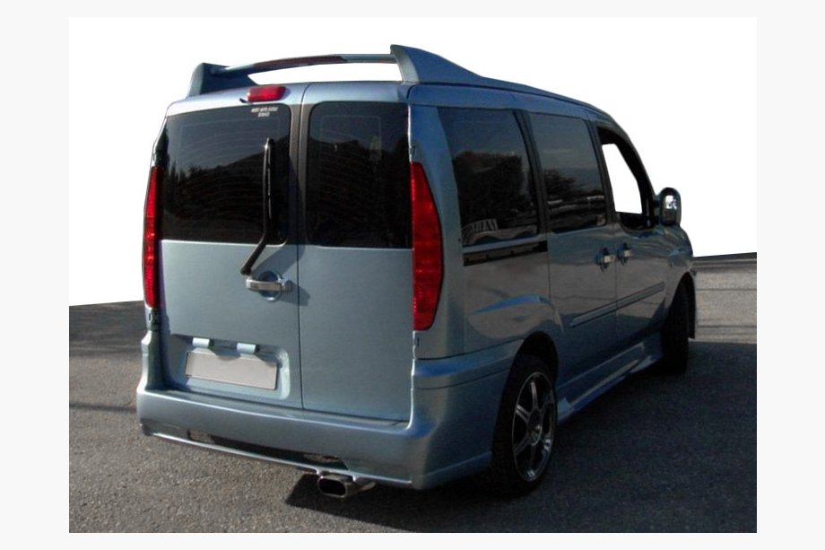 Fiat Doblo I 2001–2005 Střešní ližiny se spoilerem typu HRV (k lakování) Image