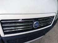 Fiat Doblo I 2005–2010 Nerezové kryty masky chladiče (8 ks) fotografie 1