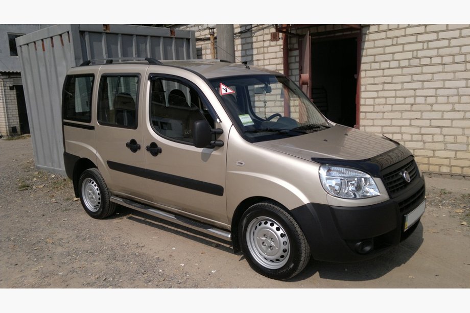 Fiat Doblo I 2001–2005 Chromované střešní ližiny Kovové nožky Fotografie 7