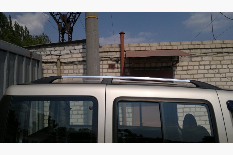 Fiat Doblo I 2001–2005 Chromované střešní ližiny Kovové nožky Fotografie 9