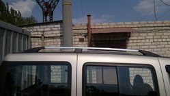 Fiat Doblo I 2005–2010 Chromované střešní ližiny fotografie 12