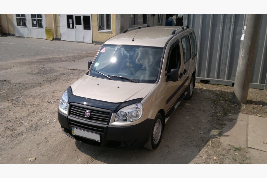 Fiat Doblo I 2001–2005 Chromované střešní ližiny Kovové nožky Fotografie 11