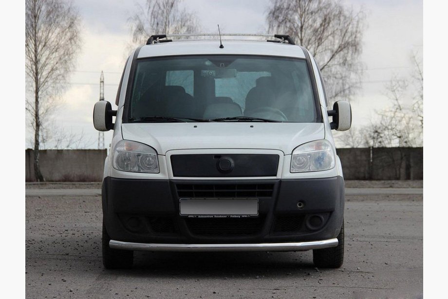 Fiat Doblo I 2005–2010 Přední ochranný rám ST008 (2 ks, nerez) 60 mm Image