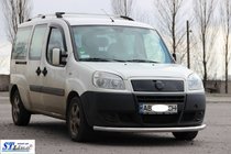 Fiat Doblo I 2005–2010 Přední ochranný rám ST008 (2 ks, nerez) 60 mm fotografie 3