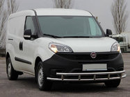 Fiat Doblo II 2010–2022 Přední ochranný rám ST016-3 (nerez) 42/42 mm fotografie 1