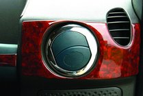 Fiat Doblo I 2001–2005 Nerezové krytky ventilačních klapek (4 ks) fotografie 2