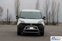 Fiat Doblo II 2010–2022 Bullbar WT022 (nerez) fotografie 4