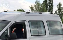 Citroen Jumpy 1996–2007 Střešní ližiny CHROM fotografie 2