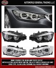 BMW řada 3 F30/F31 2012–2019 Přední xenonové světlomety s LED obrysovým světlem 2012-2015 (2 ks) Černá fotografie 2