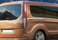 Ford Connect 2014–2021 Lišta posuvných dveří (2 ks, nerez) fotografie 2