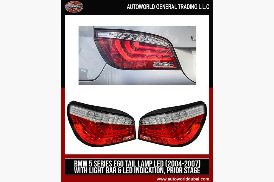 BMW řada 5 E60/E61 2003–2010 LED zadní světla (2 ks) Image